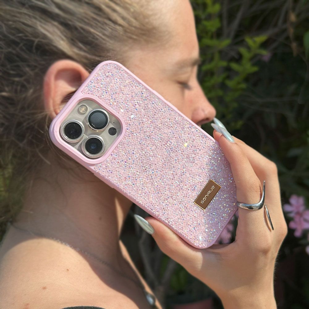Θήκη Lux Diamond Sonique Apple iPhone 17 Pro Ροζ