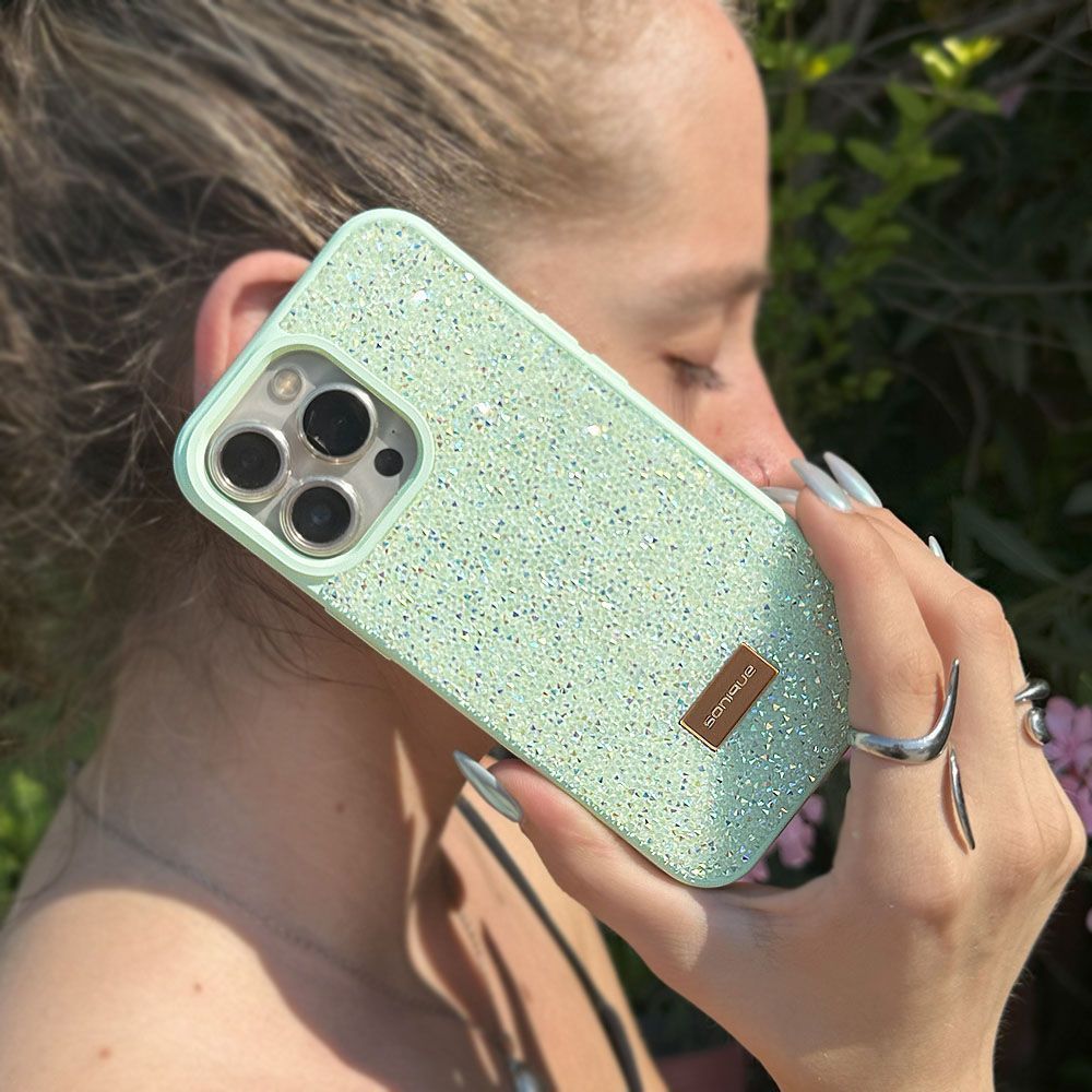 Θήκη Lux Diamond Sonique Apple iPhone 17 Pro Max Βεραμάν