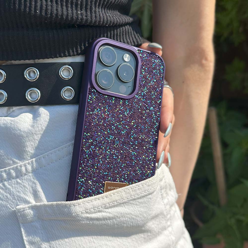 Θήκη Lux Diamond Sonique Apple iPhone 17 Pro Max Μωβ