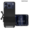 Θήκη Σιλικόνης με Κορδόνι CarryHang Sonique Apple iPhone 17 Pro Μαύρο