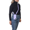 Θήκη Σιλικόνης με Strap CarryHang Sonique Apple iPhone 17 Λιλά