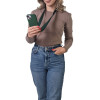 Θήκη Σιλικόνης με Strap CarryHang Sonique Apple iPhone 17 Πράσινο Σκούρο