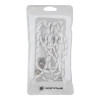Θήκη Σιλικόνης με Κορδόνι Sonique Armor Clear Samsung Galaxy S25 FE Rainbow Λευκό