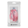 Θήκη Σιλικόνης με Strap Sonique Armor Clear Motorola Edge 60 Fusion 5G Ροζ