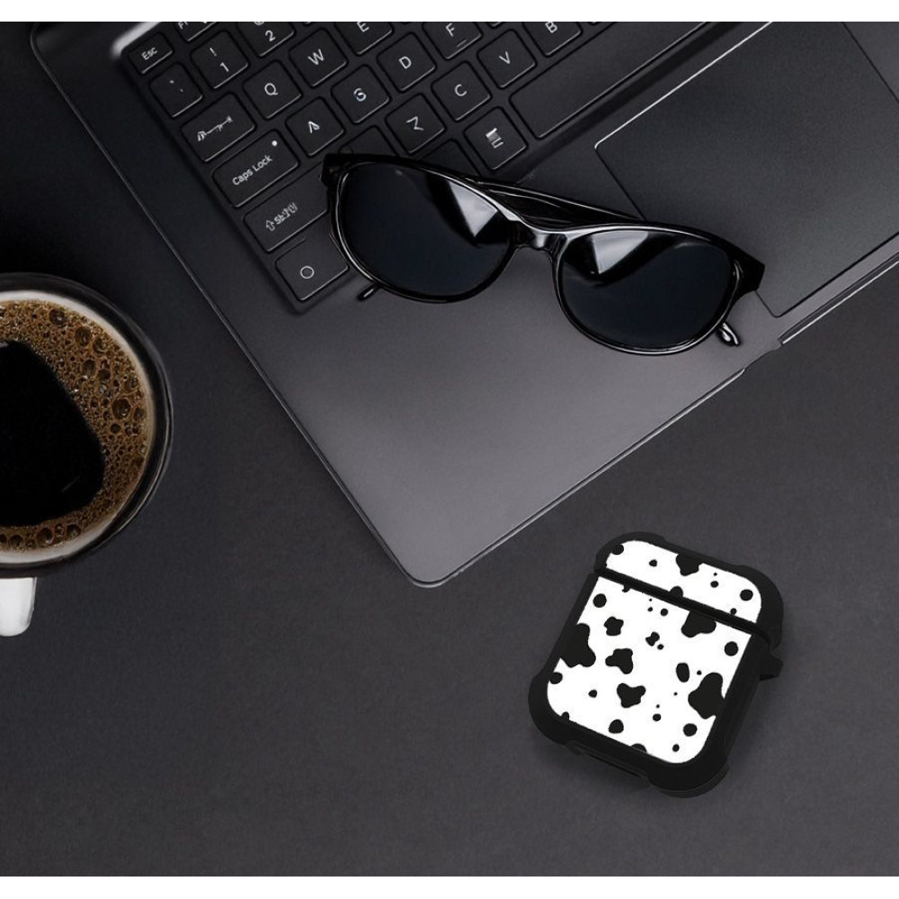 Θήκη Σιλικόνης Sonique Animal Print Series για AirPods 1/2 Dalmatian