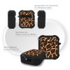 Θήκη Σιλικόνης Sonique Animal Print Series για AirPods 1/2 Giraffe 01
