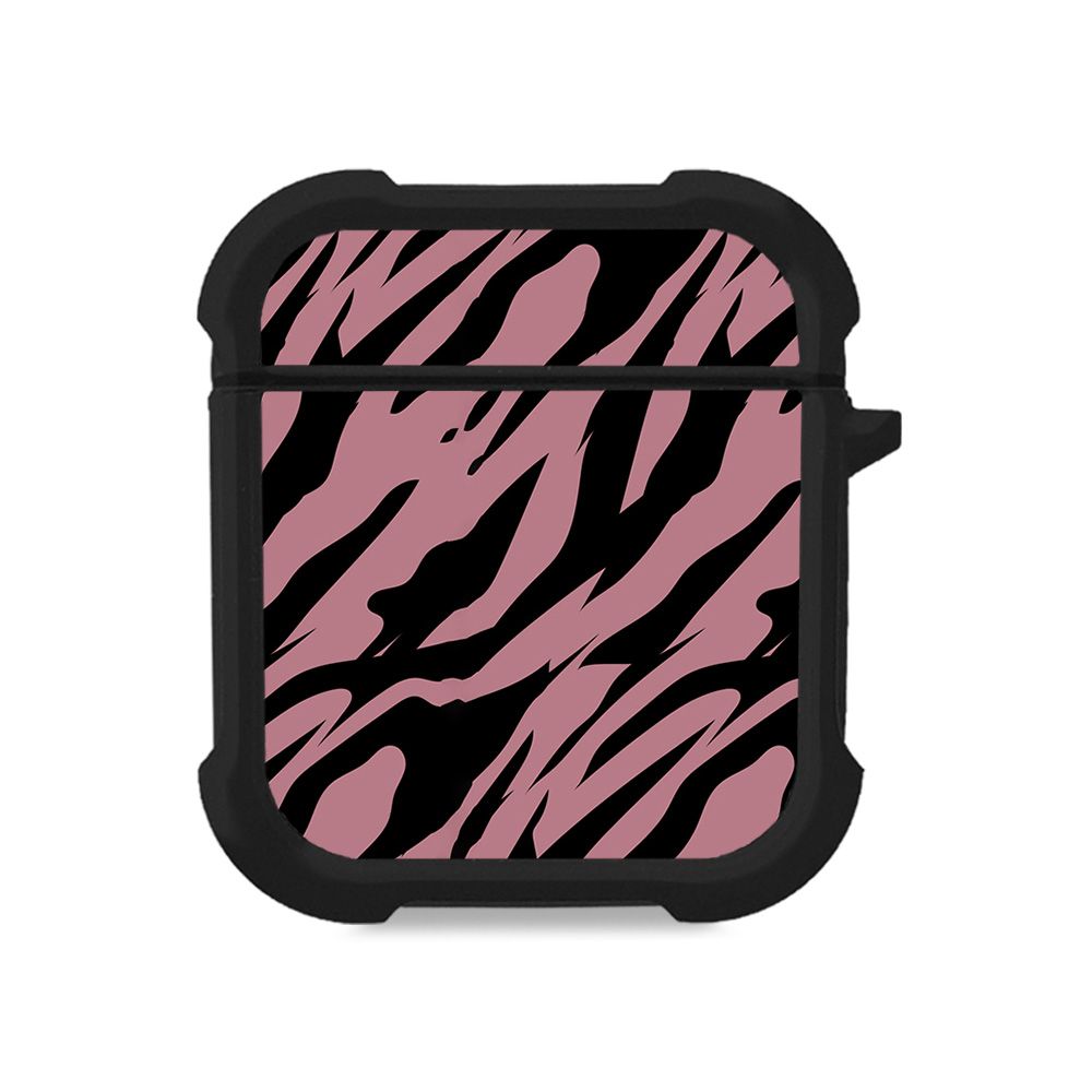 Θήκη Σιλικόνης Sonique Animal Print Series για AirPods 1/2 Tiger 02