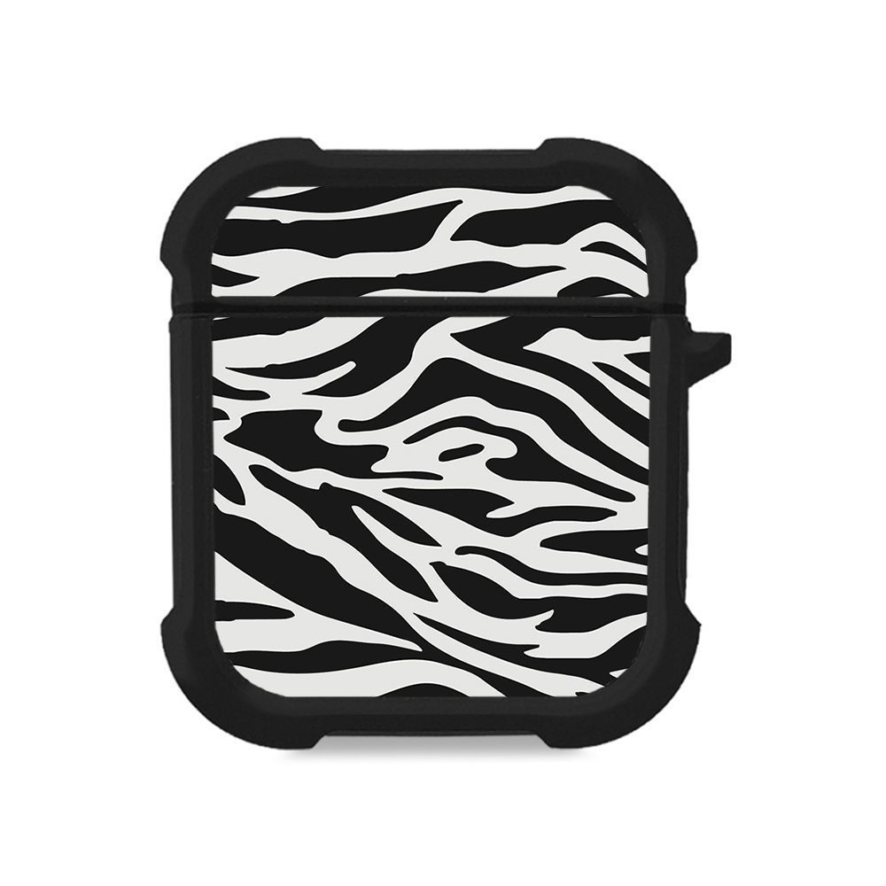 Θήκη Σιλικόνης Sonique Animal Print Series για AirPods 1/2 Zebra