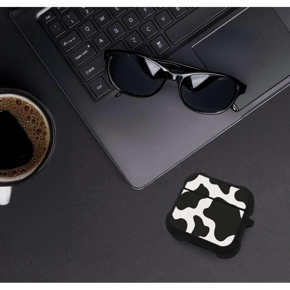 Θήκη Σιλικόνης Sonique Animal Print Series για AirPods 3 Cow 01