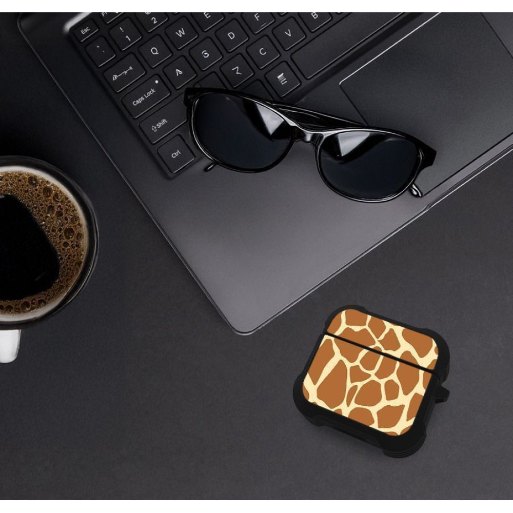 Θήκη Σιλικόνης Sonique Animal Print Series για AirPods 3 Giraffe 02