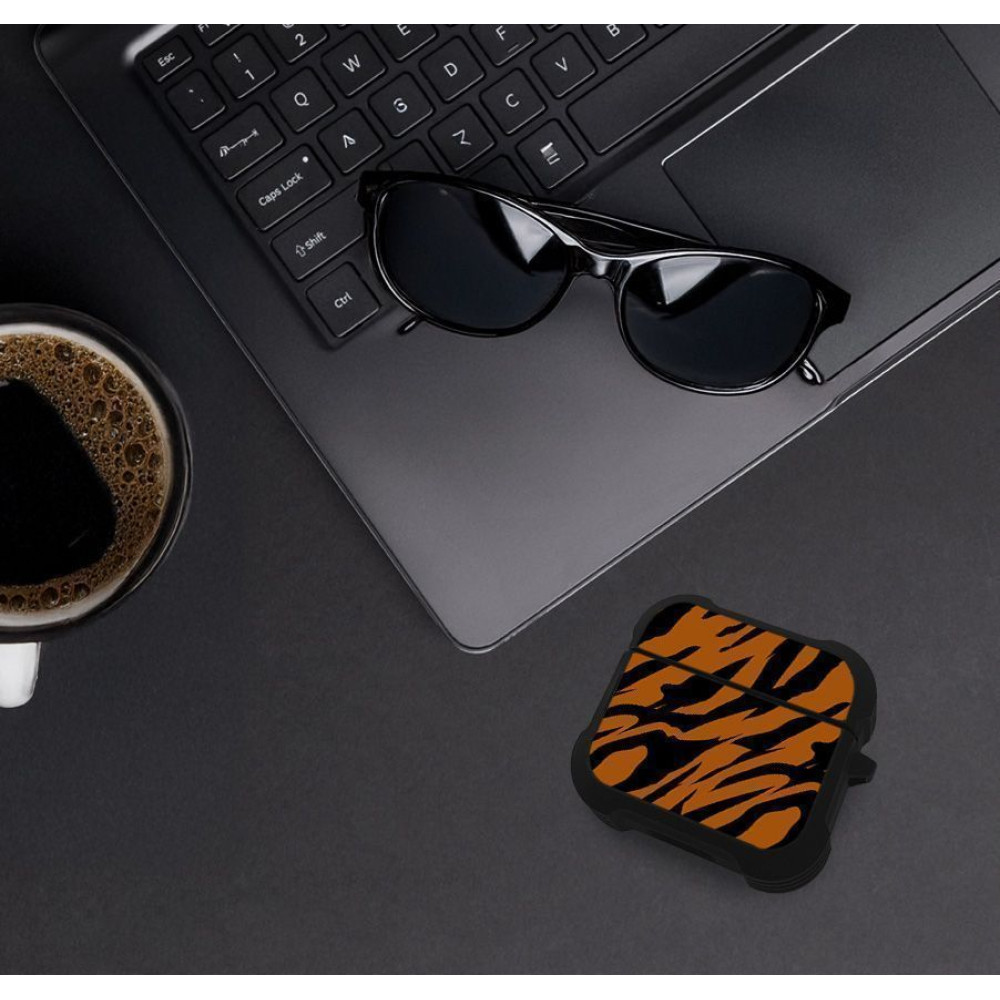 Θήκη Σιλικόνης Sonique Animal Print Series για AirPods 3 Tiger 01