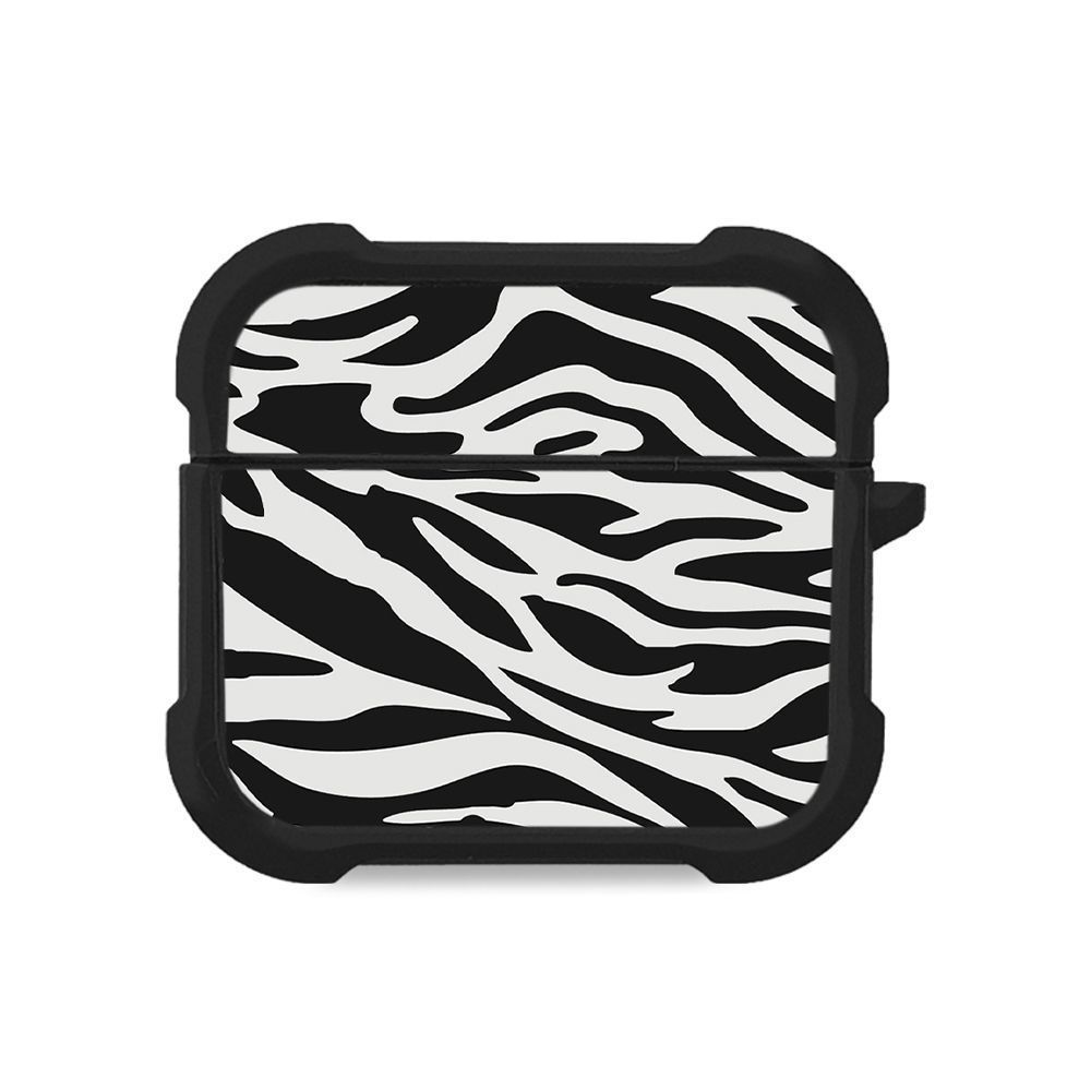 Θήκη Σιλικόνης Sonique Animal Print Series για AirPods 3 Zebra