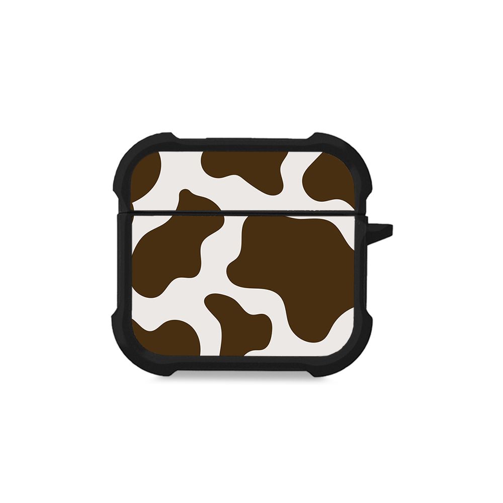 Θήκη Σιλικόνης Sonique Animal Print Series για AirPods 4 Cow 02