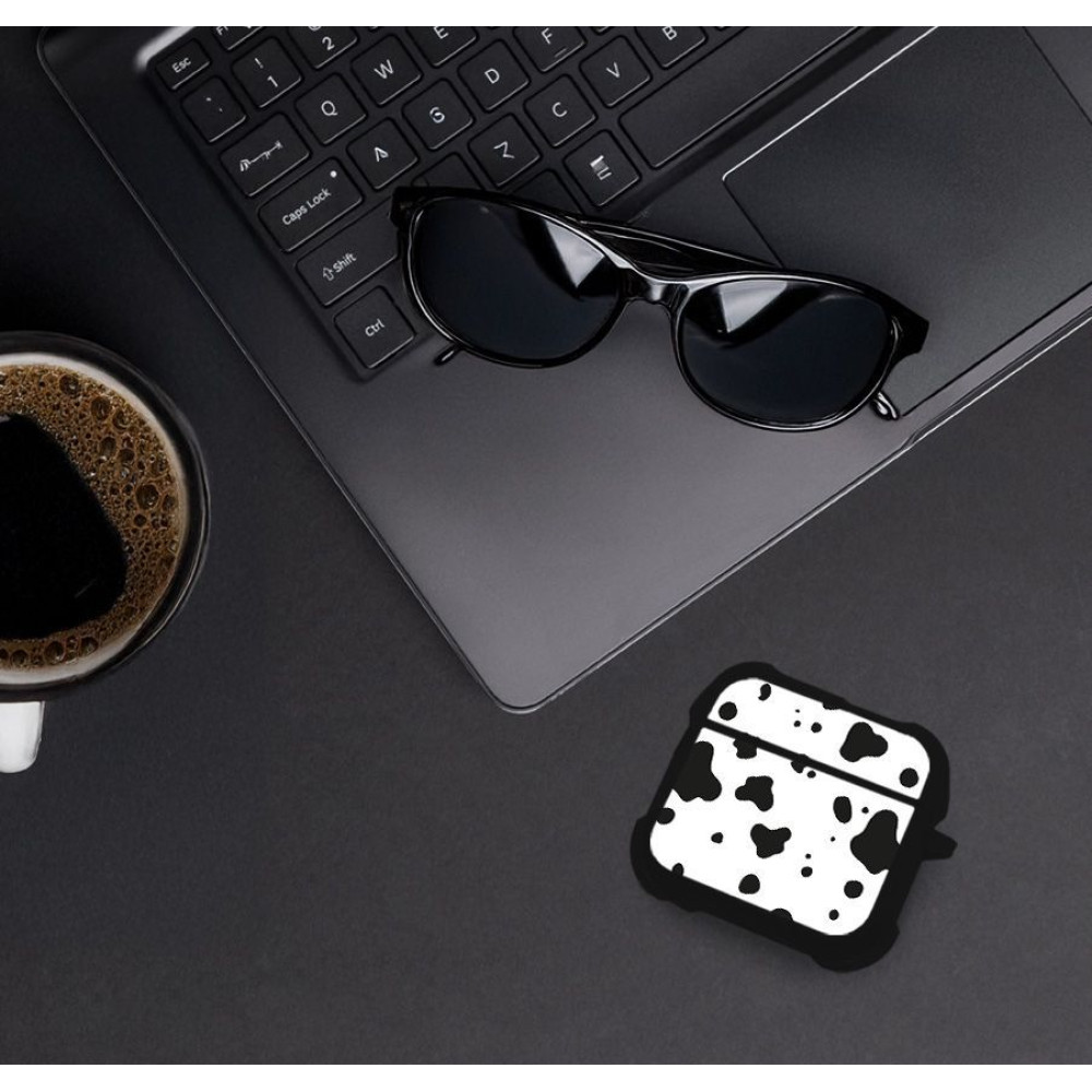 Θήκη Σιλικόνης Sonique Animal Print Series για AirPods 4 Dalmatian