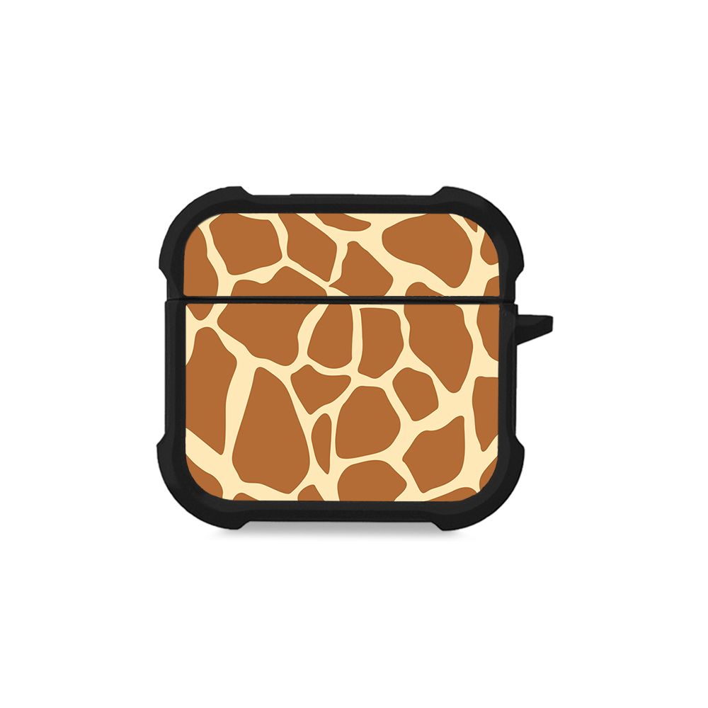 Θήκη Σιλικόνης Sonique Animal Print Series για AirPods 4 Giraffe 02