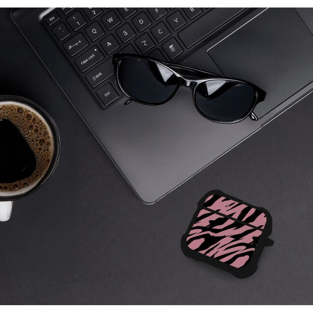 Θήκη Σιλικόνης Sonique Animal Print Series για AirPods 4 Tiger 02