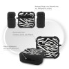 Θήκη Σιλικόνης Sonique Animal Print Series για AirPods 4 Zebra
