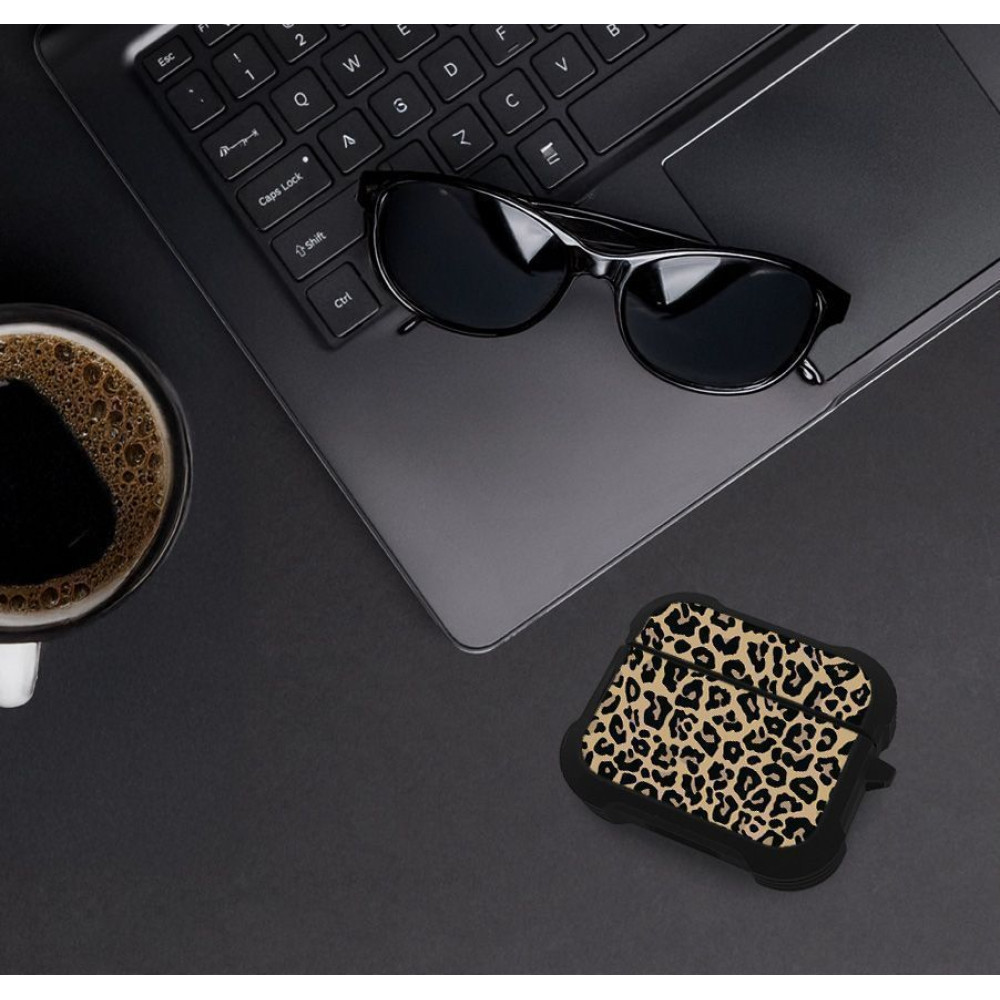 Θήκη Σιλικόνης Sonique Animal Print Series για AirPods Pro / Pro 2 Leopard 01