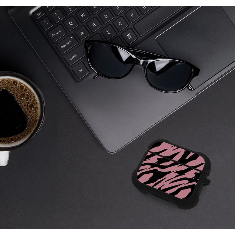 Θήκη Σιλικόνης Sonique Animal Print Series για AirPods Pro / Pro 2 Tiger 02