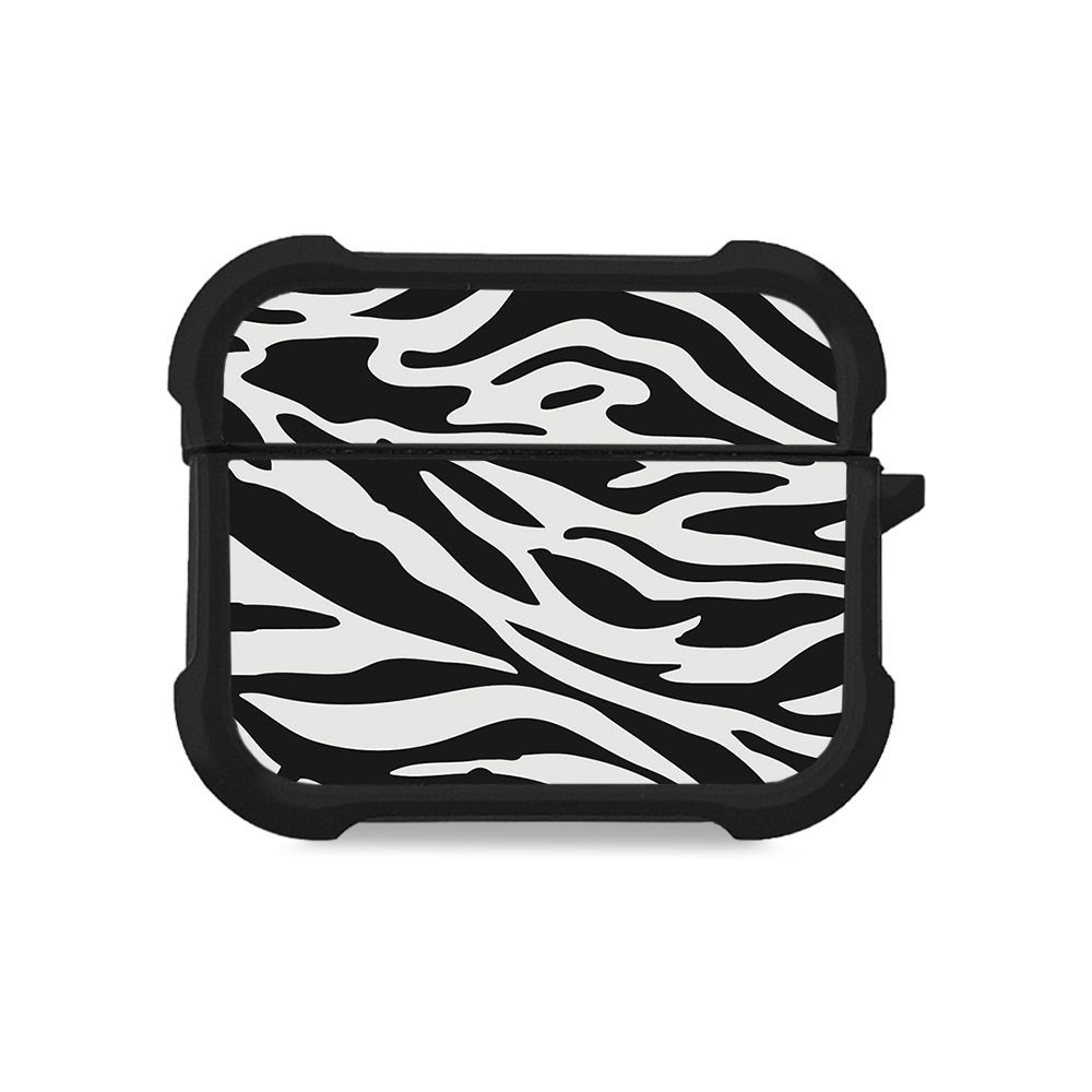 Θήκη Σιλικόνης Sonique Animal Print Series για AirPods Pro / Pro 2 Zebra