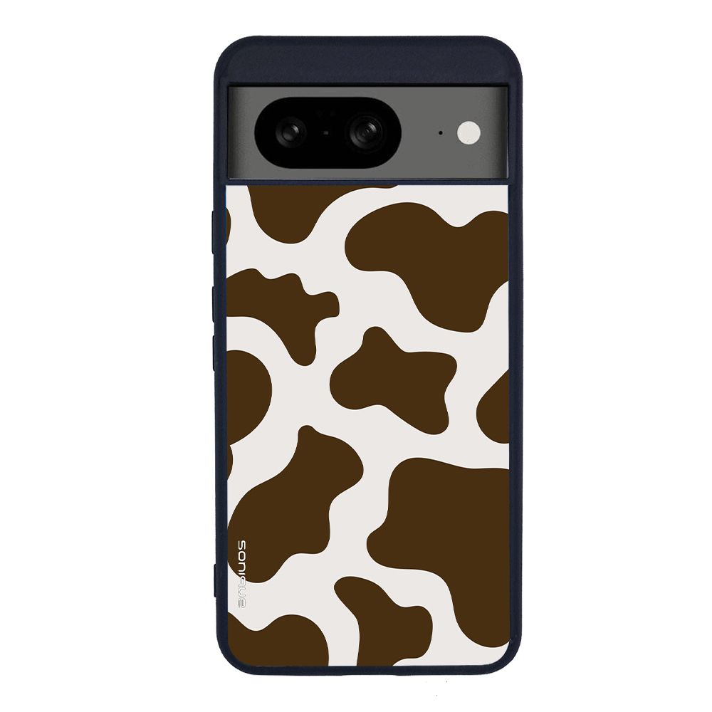 Θήκη Sonique Animal Print Series για Google Pixel 8 5G Cow 02