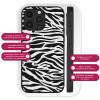 Θήκη Sonique Animal Print Series για Google Pixel 8a 5G Zebra