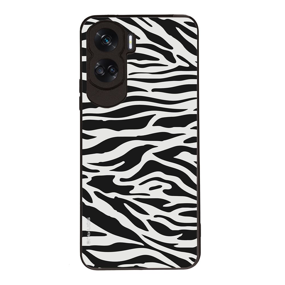 Θήκη Sonique Animal Print Series για Honor 90 Lite 5G Zebra