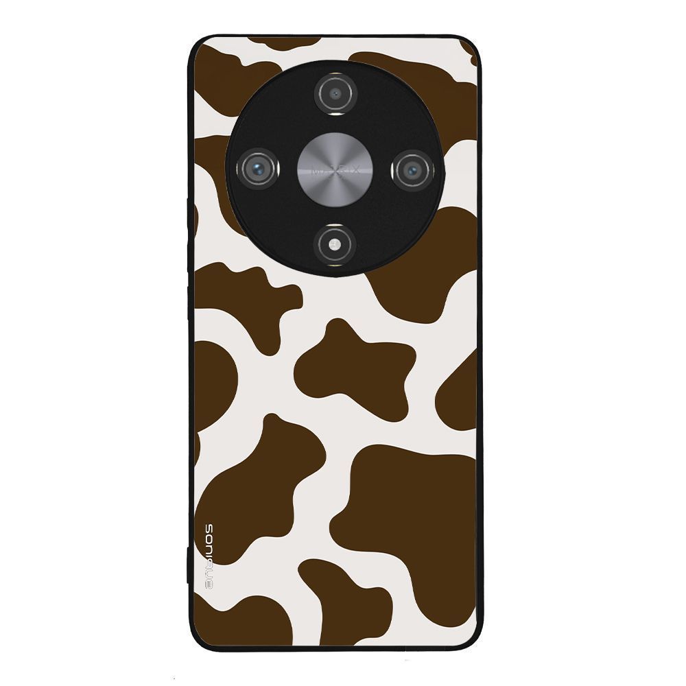 Θήκη Sonique Animal Print Series για Honor Magic6 Lite 5G Cow 02