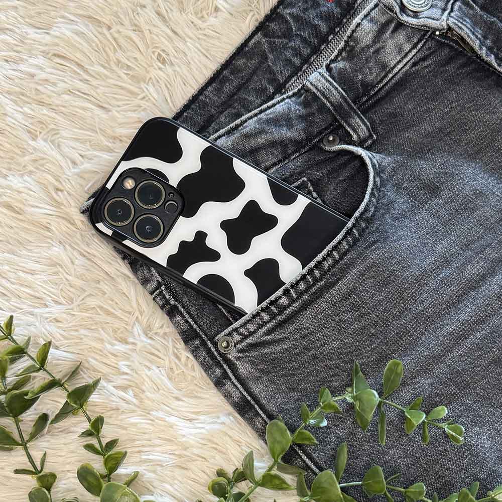 Θήκη Sonique Animal Print Series για Huawei P30 Lite Cow 01