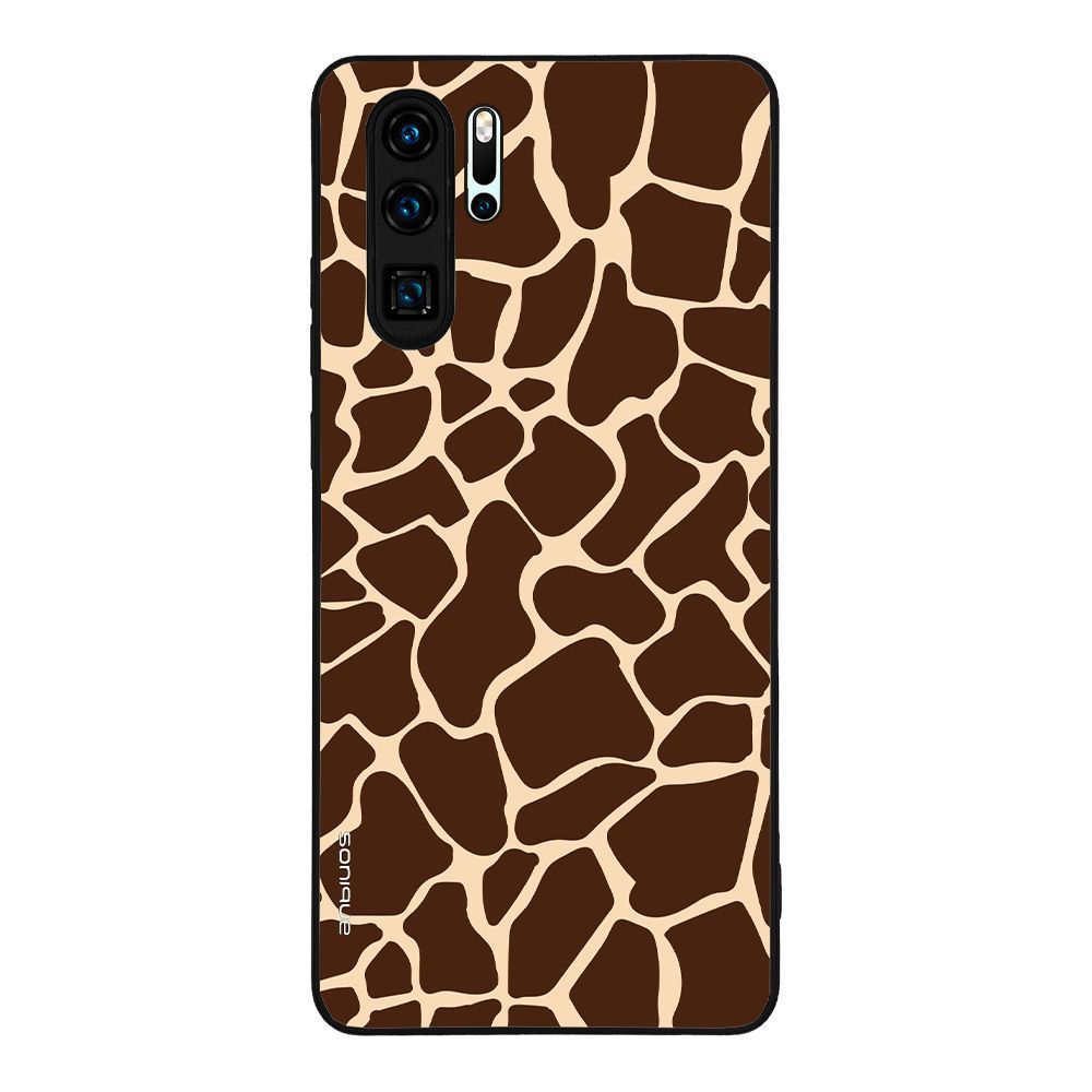 Θήκη Sonique Animal Print Series για Huawei P30 Pro Giraffe 01
