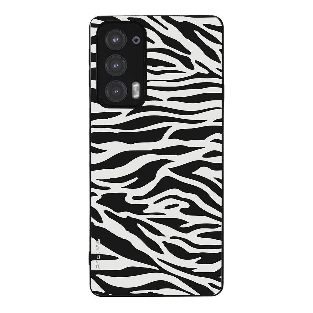 Θήκη Sonique Animal Print Series για Motorola Edge 20 5G Zebra
