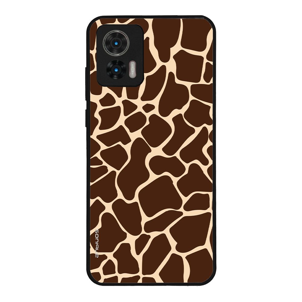 Θήκη Sonique Animal Print Series για Motorola Edge 30 Neo 5G Giraffe 01