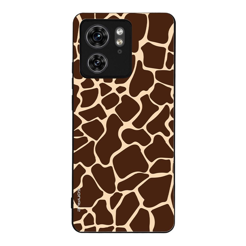 Θήκη Sonique Animal Print Series για Motorola Edge 40 5G Giraffe 01