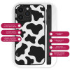 Θήκη Sonique Animal Print Series για Motorola Edge 40 Neo 5G Cow 01