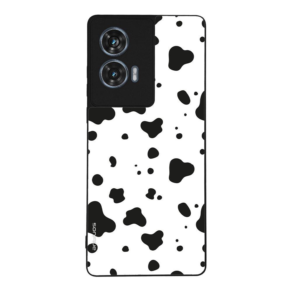 Θήκη Sonique Animal Print Series για Motorola Edge 50 Fusion 5G Dalmatian