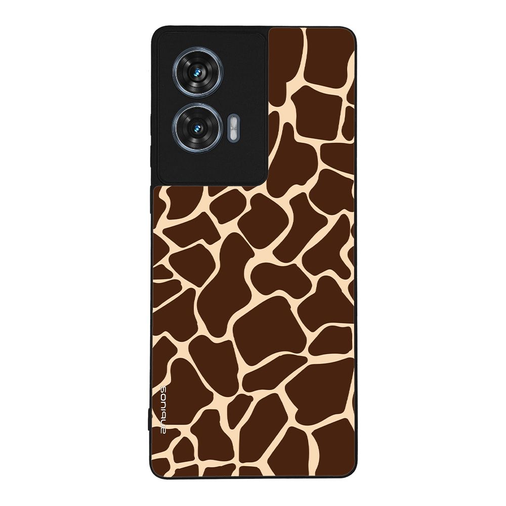 Θήκη Sonique Animal Print Series για Motorola Edge 50 Fusion 5G Giraffe 01