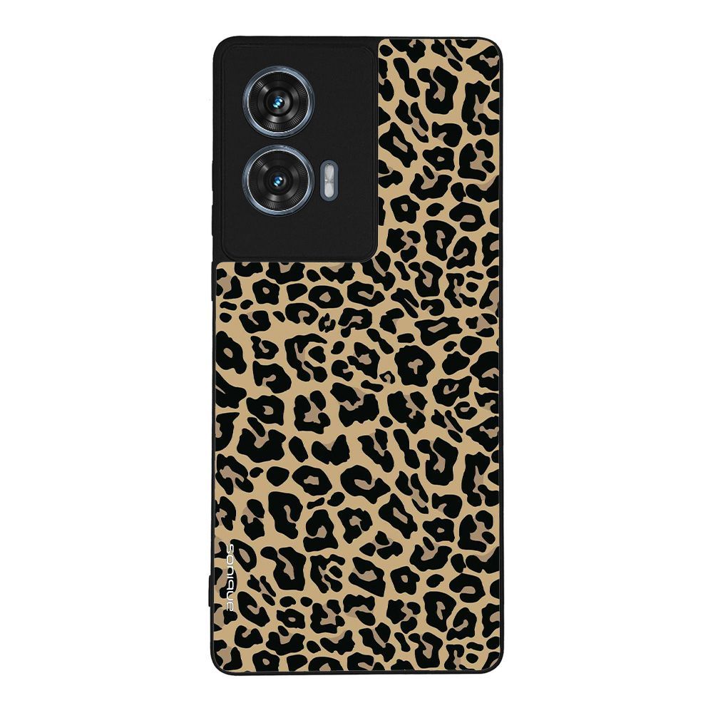 Θήκη Sonique Animal Print Series για Motorola Edge 50 Fusion 5G Leopard 01