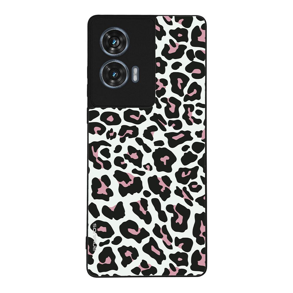 Θήκη Sonique Animal Print Series για Motorola Edge 50 Fusion 5G Leopard 02