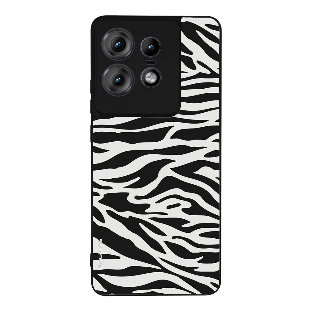 Θήκη Sonique Animal Print Series για Motorola Edge 50 Pro 5G Zebra