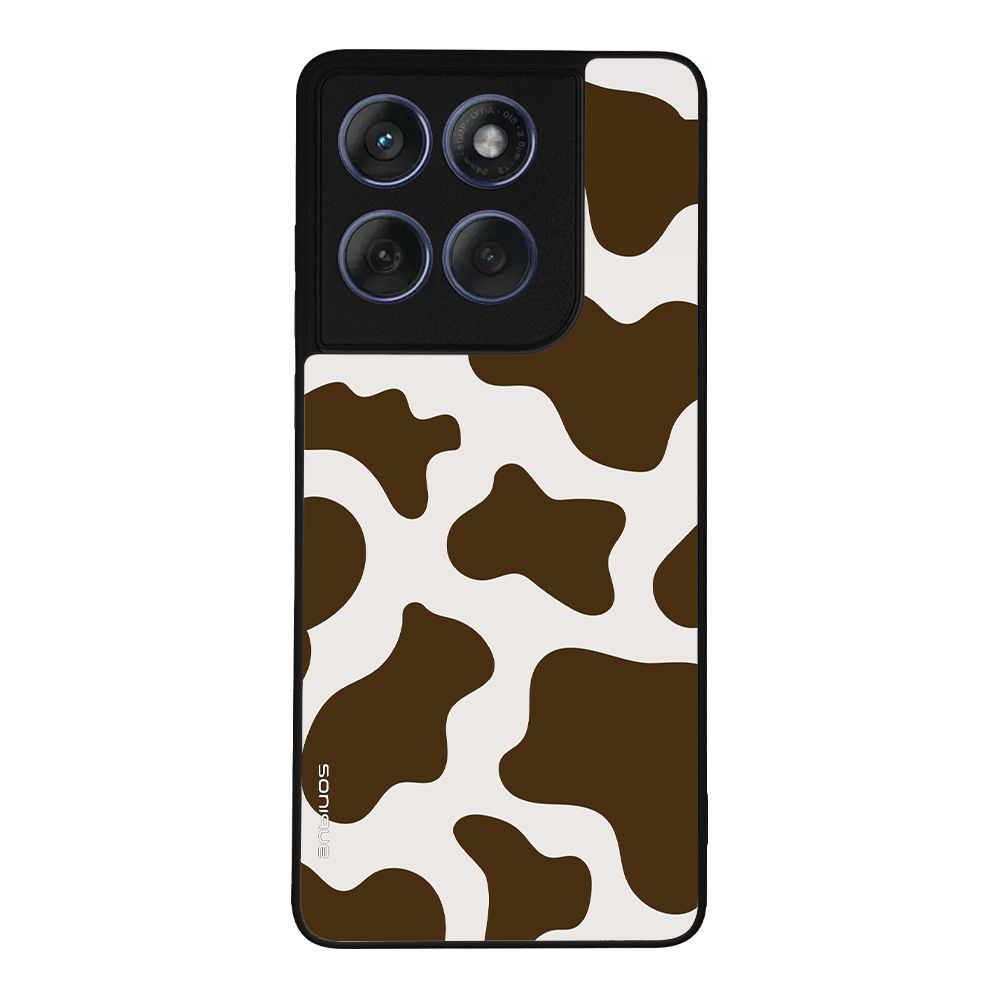 Θήκη Sonique Animal Print Series για Motorola Edge 60 Fusion 5G Cow 02