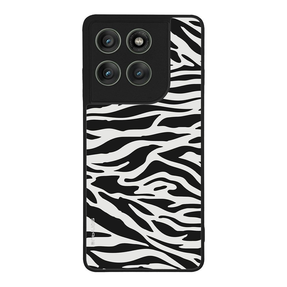 Θήκη Sonique Animal Print Series για Motorola Edge 60 Pro 5G Zebra