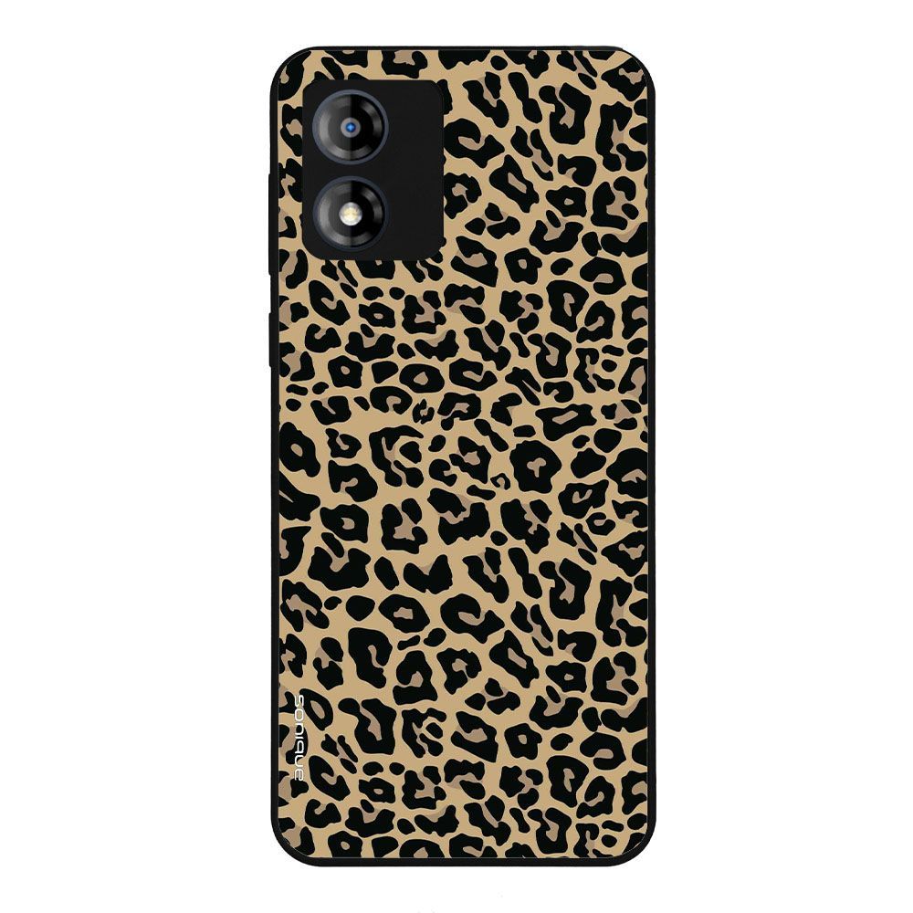 Θήκη Sonique Animal Print Series για Motorola Moto E13 4G Leopard 01