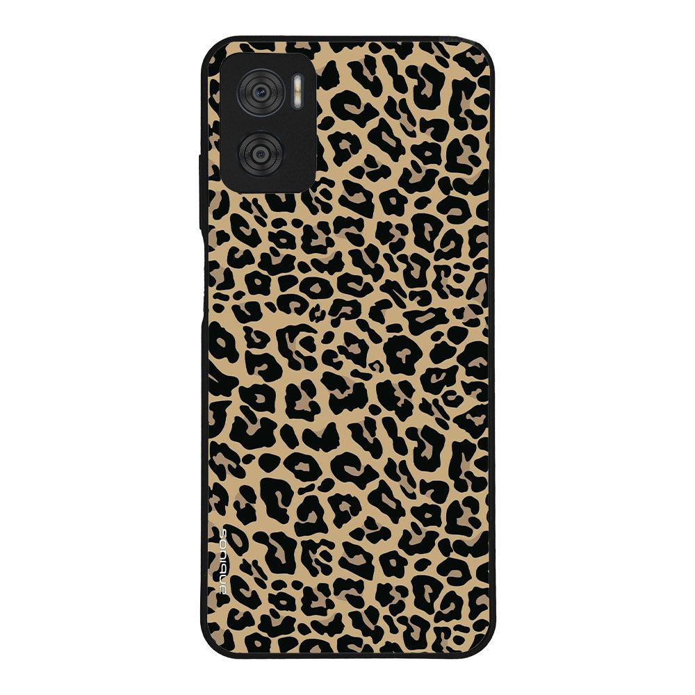 Θήκη Sonique Animal Print Series για Motorola Moto E22 4G Leopard 01