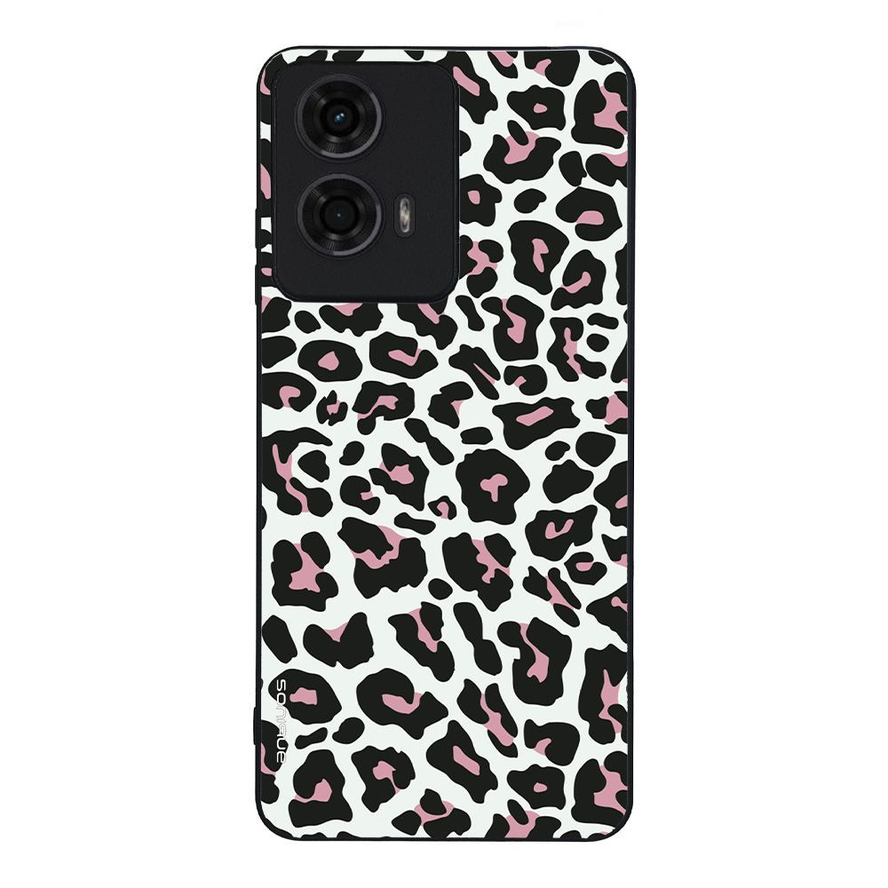 Θήκη Sonique Animal Print Series για Motorola Moto G04 4G / Moto G04s 4G / Moto G24 4G / Moto G24 4G Power / Moto E14 4G Leopard 02