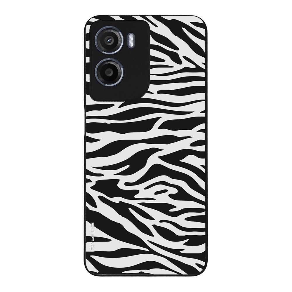 Θήκη Sonique Animal Print Series για Motorola Moto G05 4G / Moto E15 4G Zebra