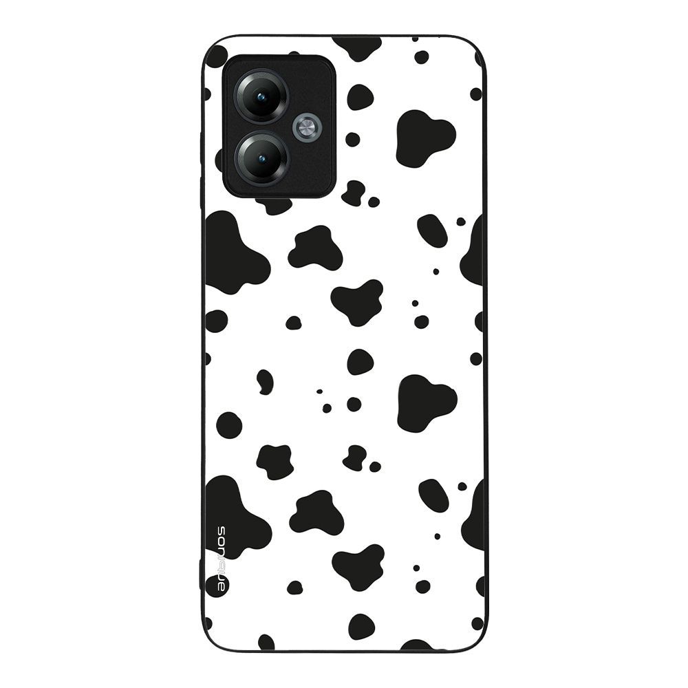 Θήκη Sonique Animal Print Series για Motorola Moto G14 4G Dalmatian