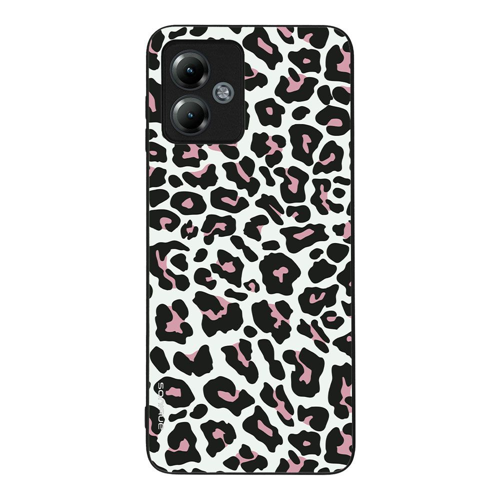 Θήκη Sonique Animal Print Series για Motorola Moto G14 4G Leopard 02