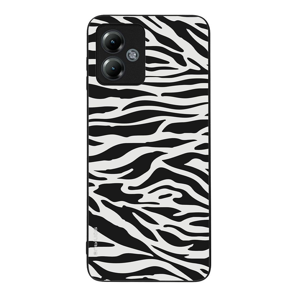 Θήκη Sonique Animal Print Series για Motorola Moto G14 4G Zebra
