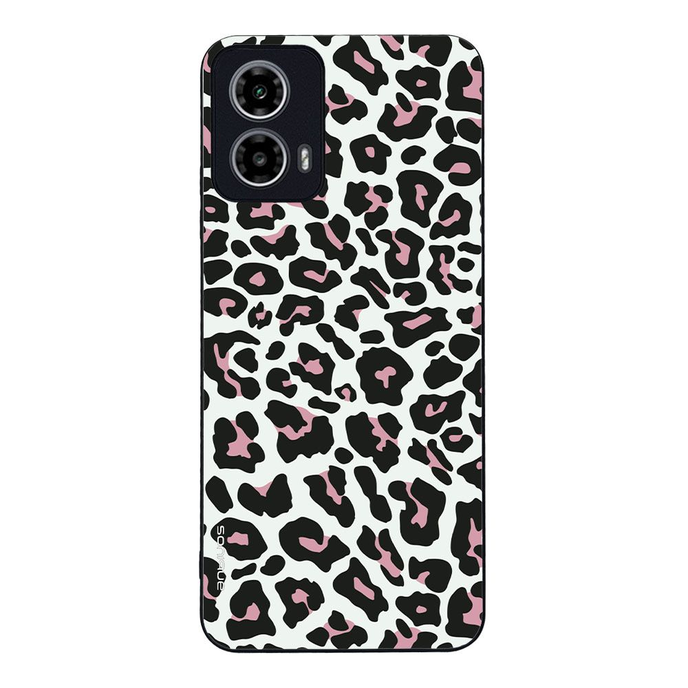 Θήκη Sonique Animal Print Series για Motorola Moto G34 5G Leopard 02
