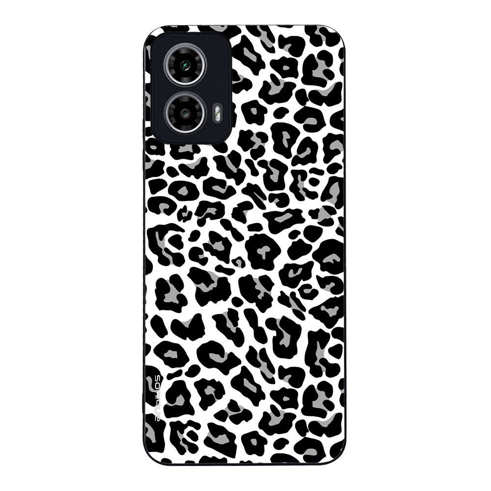 Θήκη Sonique Animal Print Series για Motorola Moto G34 5G Leopard 03